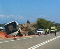 Νέα Σύγκρουση Λεωφορείου ΚΤΕΛ Με Αυτοκίνητο! Νεκρός Ο Οδηγός Του Ι.Χ.- Σώοι Οι Επιβάτες Του Λεωφορείου